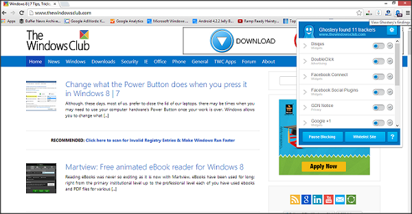 ghostery internet explorer download