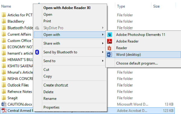 word 2016 crashes when opening pdf