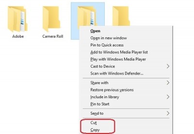 Ausschneiden Oder Kopieren Und Einfugen Mit Tastatur Oder Maus In Windows Windows Nachrichten
