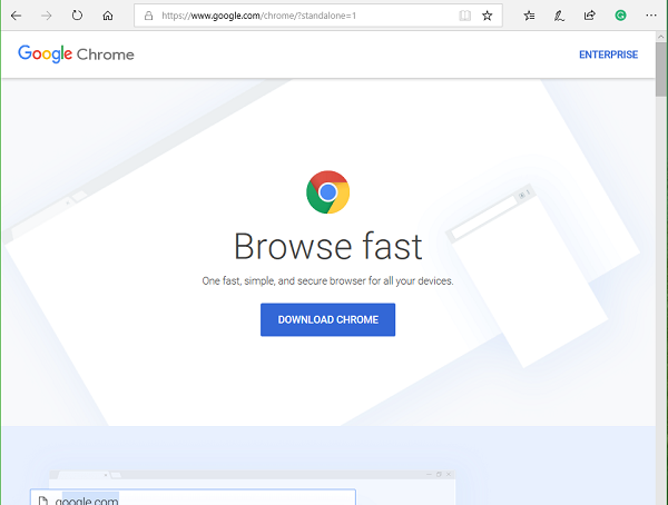download free google chrome offline setup